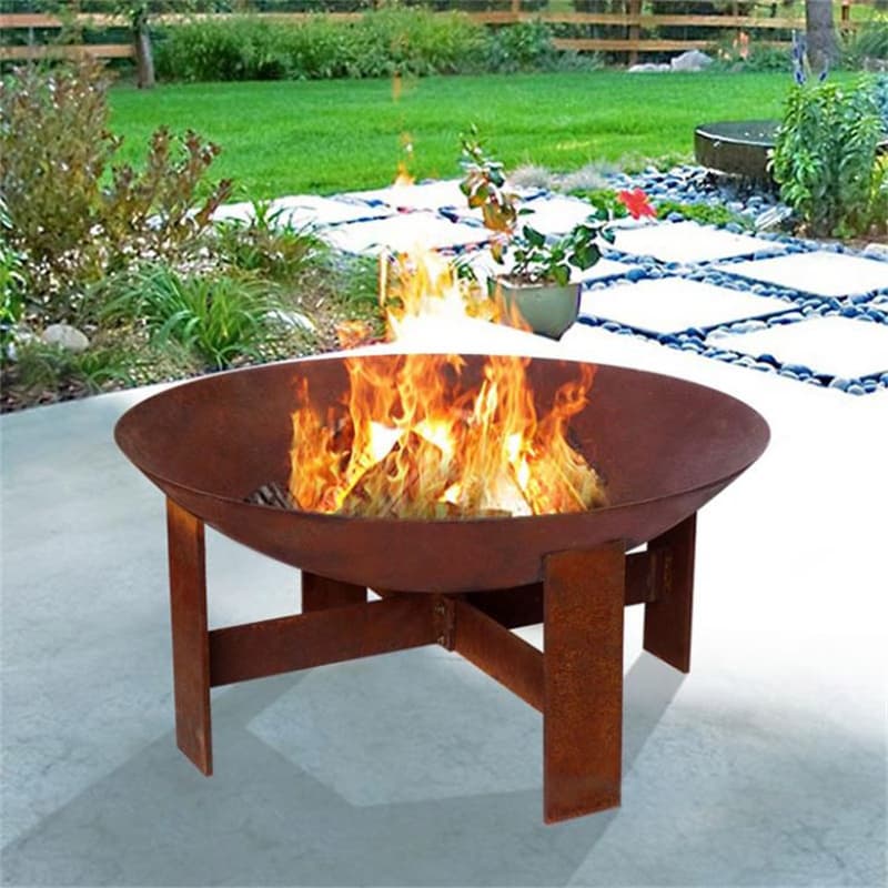 No Paint Propane Fire Pit Manufacturer